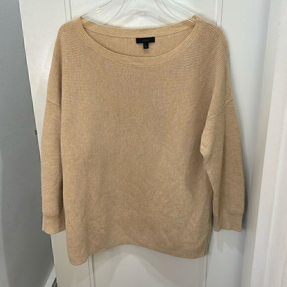 J. Crew Sweaters - J. Crew  Cream Pull Over Sweater